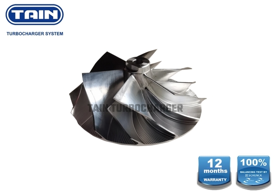 K04 66mm στροβιλο βελτίωση 11blade ροδών συμπιεστών καταλυμάτων για το κάθισμα Leon 2.0L Audi